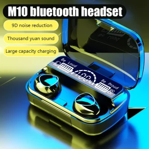 M10 Earbuds with built-in Powerbank