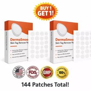 Derma Smooth Skin Tag Removal Patches - Buy One Get One